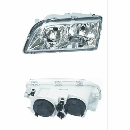 URO PARTS Left Halogen W/ Clear Lens, 30865267 30865267